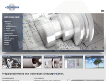 Tablet Screenshot of heismann.de